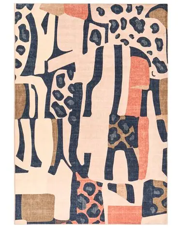Alfombra INHISAR Multicolor 160 x 230 cm - Accesorios decorativos