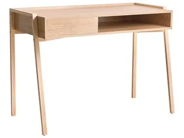 Escritorio KOFOTEN Marrón claro 107 cm 48 cm - Oficina