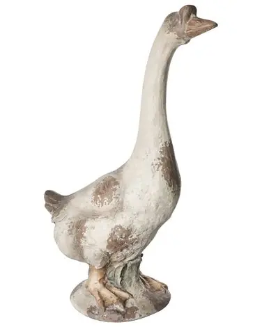 Estatua de jardín SARNO Ganso Beige - Jardín y balcón