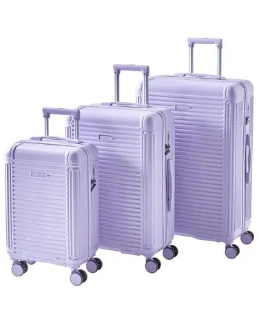 Conjunto de 3 maletas rígidas MYNTIS Violeta - Accesorios decorativos