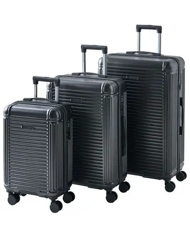 Conjunto de 3 maletas rígidas MYNTIS Gris oscuro - Accesorios decorativos