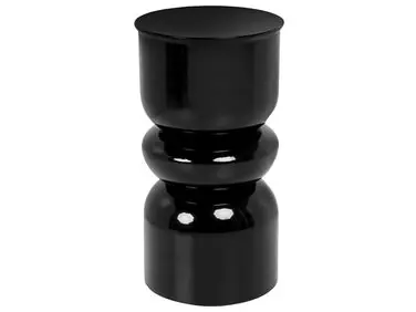 Mesa auxiliar PAGE Metal Negro - Sala de estar