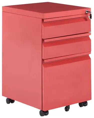 Mueble de oficina RECAMI Rojo