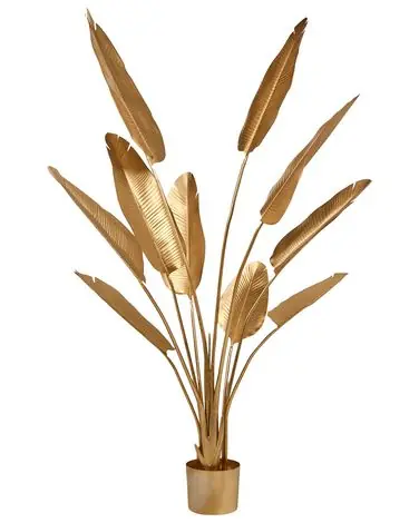 Planta artificial BANANA TREE 162 cm Dorado - Accesorios decorativos