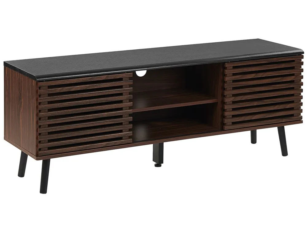TV Stand PERTH Black - Living Room