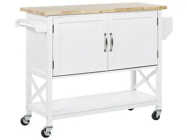 Carrito de cocina MELE Blanco - Comedor
