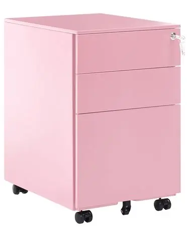 Storage Unit CAMI Metal Pink - Home Office