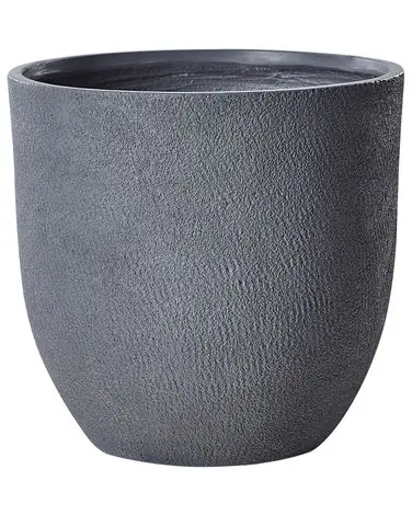 Plant Pot KANNIA 55 cm Light Grey - Garden & Balcony