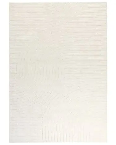 Alfombra DAGARI Beige 200 x 300 cm Lana - Accesorios decorativos
