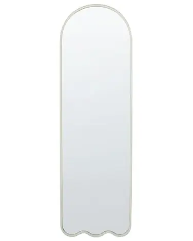 Wall Mirror BUSSY 45 cm 145 cm Metal Off-White