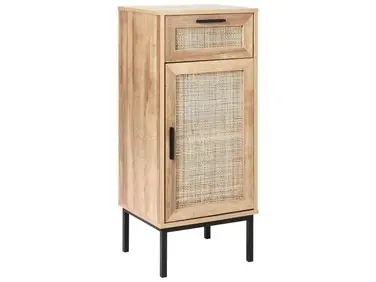 Armario de baño ROSELL 40 cm Marrón claro