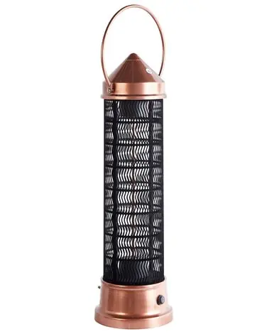 Freestanding Infrared Patio Heater LLAIMA 1800 W Copper - Garden & Balcony