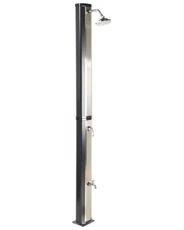 Freestanding Outdoor Solar Shower TUXPAM Black - Garden & Balcony