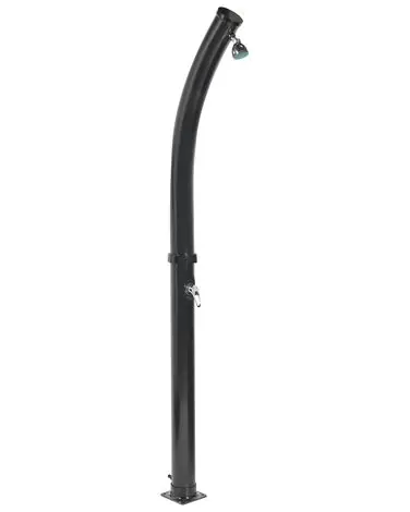 Freestanding Outdoor Solar Shower ENGABAO Black - Garden & Balcony