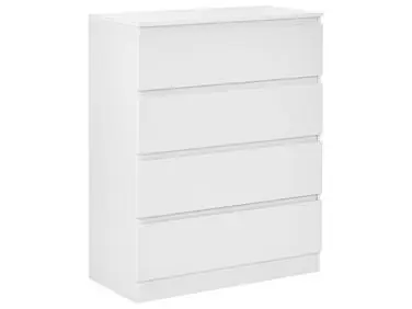 4 Drawer Chest WINNIPEG White - Living Room