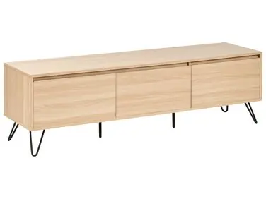 TV Stand CARDIGAN Light Brown - Living Room