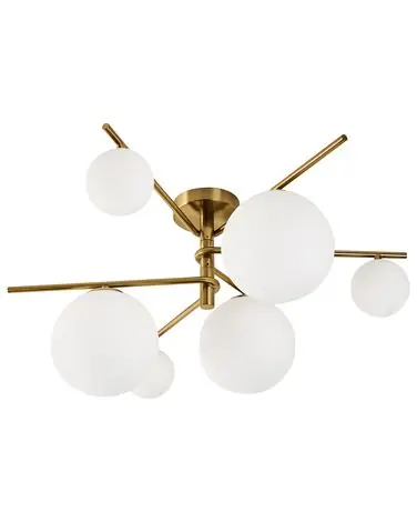 Lámpara de techo ISAR Metal Dorado - Accesorios decorativos