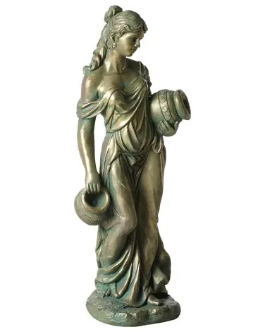 Estatua de jardín TRYPOLIS Mujer Verde - Jardín y balcón