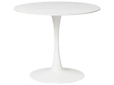 Mesa de comedor BOCA Mármol blanco 90 cm 90 cm Cerámica