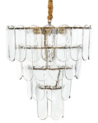 Lámpara de araña CARAVELI Vidrio Latón - Accesorios decorativos