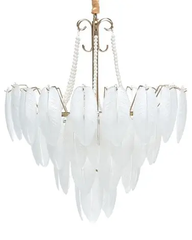 Lámpara de araña YAUCA Vidrio Latón - Accesorios decorativos