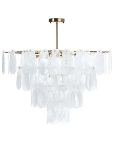 Lámpara de araña OSMORE Vidrio Latón - Accesorios decorativos