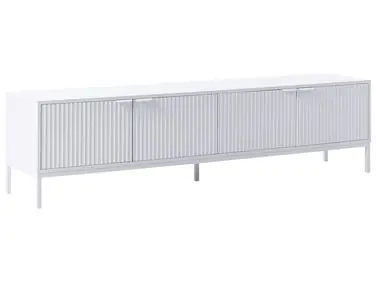 TV Stand ADELAIDE White - Living Room