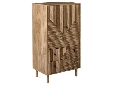 Cabinet RONGE Light Brown - Living Room