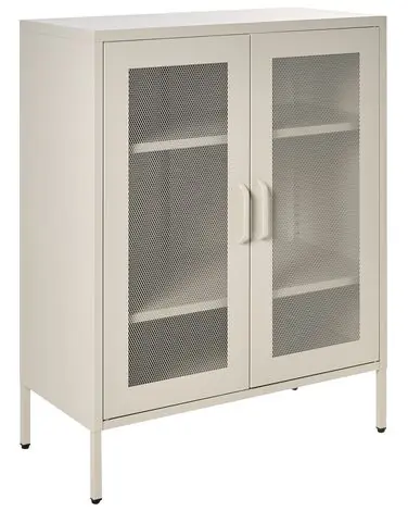 Armario WAKATIPU Metal Beige claro - Sala de estar