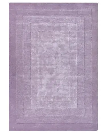Alfombra AMADO Violeta 160 x 230 cm Viscosa - Accesorios decorativos