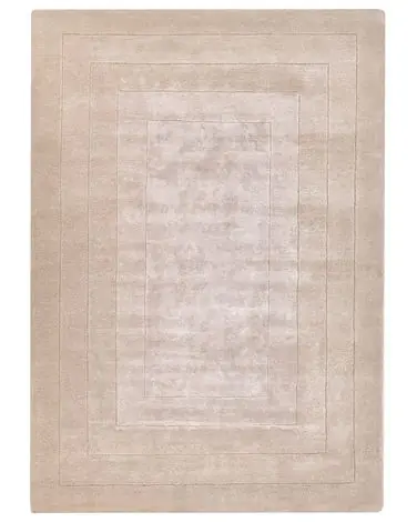 Alfombra AMADO Beige 160 x 230 cm Viscosa - Accesorios decorativos