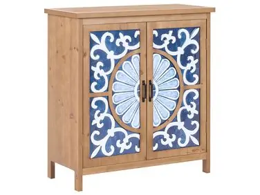 2 Door Sideboard MATARANKA Brown - Living Room