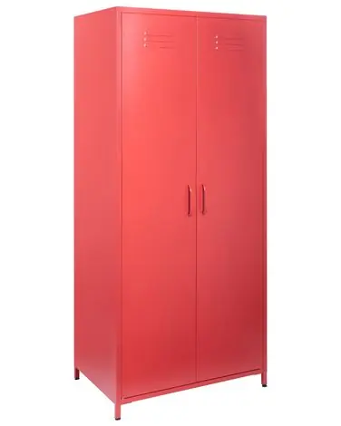 Storage Unit VARNA Metal Red - Home Office