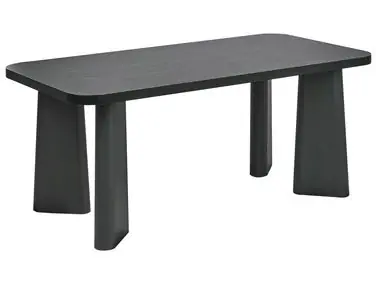 Mesa de comedor ATLIN Negro 180 cm 90 cm