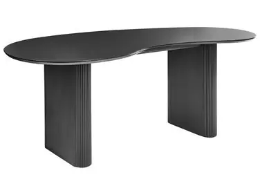 Mesa de comedor PEERY Negro 198 cm 93 cm