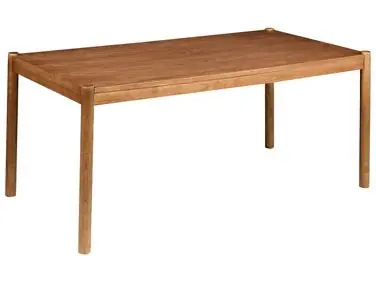 Mesa de comedor FONDIS Roble oscuro 180 cm 80 cm