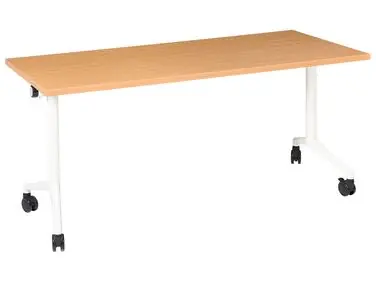 Foldable Office Desk CAVI Brown 160 cm 60 cm - Home Office