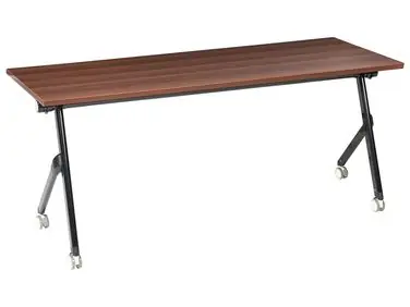 Foldable Office Desk BENDI Dark Brown 180 cm 60 cm - Home Office