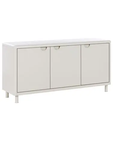 3 Door Sideboard KORVO Light Beige - Home Office