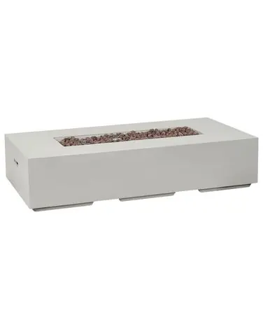 Fire Pit PAVO II Light Grey - Garden & Balcony