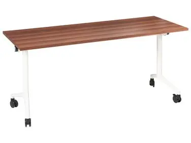 Foldable Office Desk CAVI Dark Brown 160 cm 60 cm - Home Office