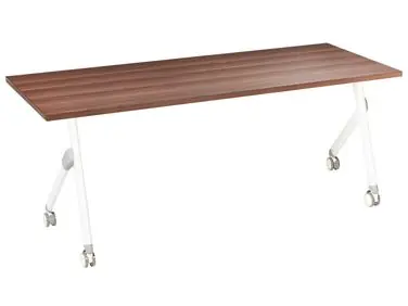 Foldable Office Desk BENDI Dark Brown 160 cm 60 cm - Home Office