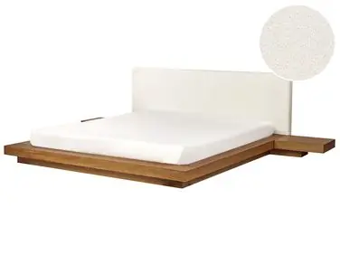 Cama Bouclé ZEN 180 x 200 cm Fresno natural - Dormitorio