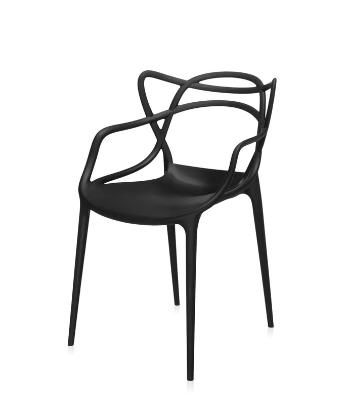 Silla Masters con reposabrazos - Kartell