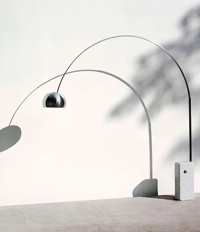 Lámpara de pie Arco Led de Flos