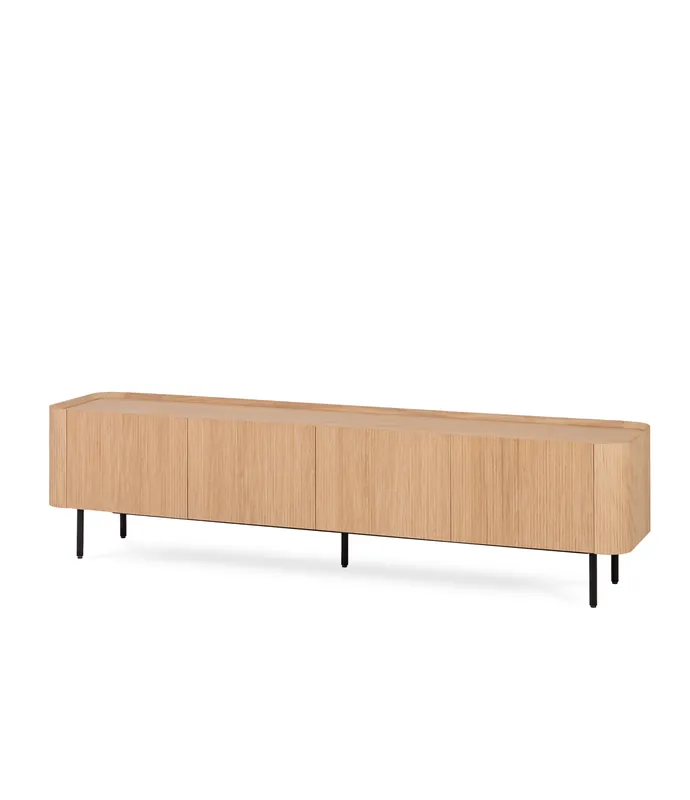 Mueble TV Tambora de roble 203 x 45 x 53 cm - PLM Design