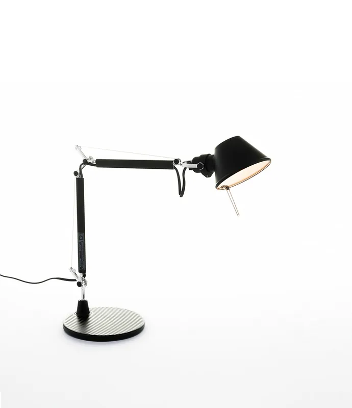 Lámpara de sobremesa Tolomeo Micro de Artemide de aluminio