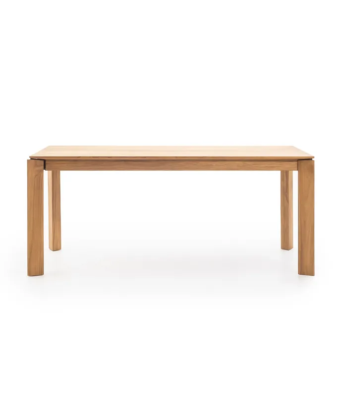 Mesa extensible Talia de teca maciza - PLM Design