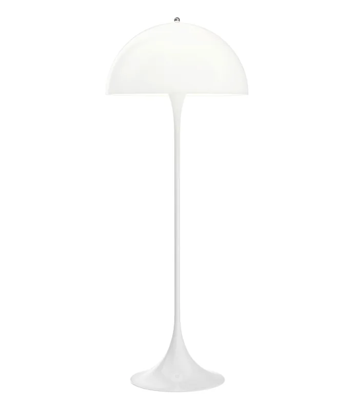 Lámpara de pie Panthella de Louis Poulsen opal white