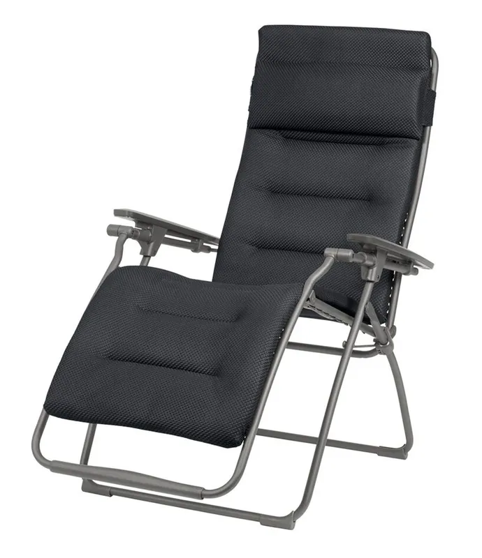 Tumbona relax plegable acolchada Futura de Lafuma Mobilier